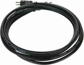 Удлинительный антенный кабель Telecom, 9.5mm, 75Ом, ТВ-М--ТВ-F, 3m TTV9501-3M
