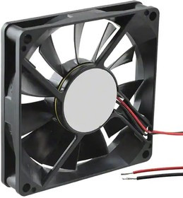 3106KL-04W-B50-B01, Вентилятор осевой, 12В DC, 80х80х15мм, 3000об/мин, 2,76Вт