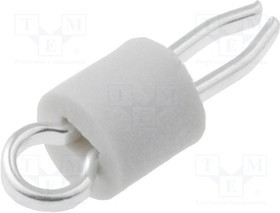 KEYS5007, Измерительный клипс, белый, Монтаж: PCB, 3,18мм