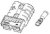 647892-3, Heavy Duty Power Connectors SERIES 50 CONN RED 6 AWG