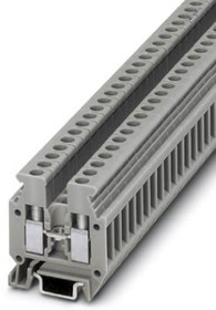1413036, MBK 3/E-Z Series Grey Feed Through Terminal Block, Single-Level, Screw Termination 1413036, MBK 3/E-Z Series Grey Feed Through Terminal Block, Single-Level, Screw Termination