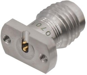 147-0701-222, RF Connectors / Coaxial Connectors 2.4mm Side Groove PCB Compress Mount