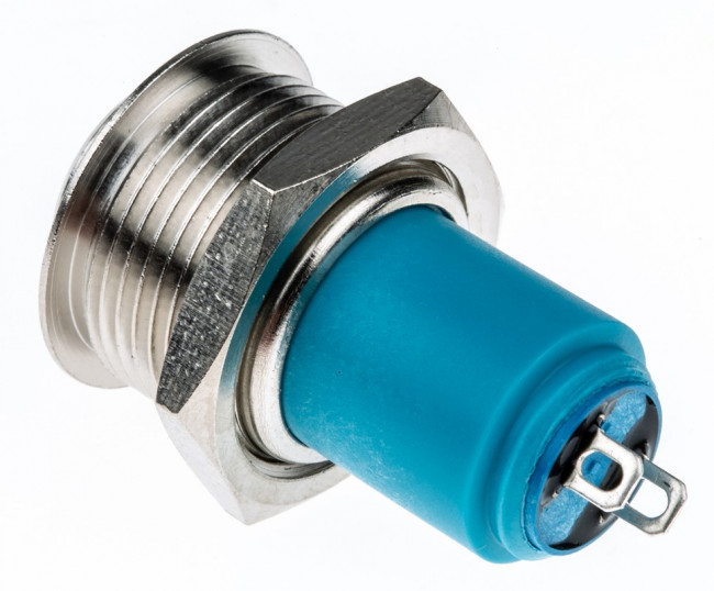 AV0611A200, Push Button Switch, Latching, Through Hole, 16.2mm Cutout, SPST, 250V ac, IP65 AV0611A200, Push Button Switch, Latching, Through Hole, 16.2mm Cutout, SPST, 250V ac, IP65