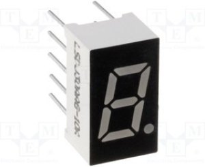 LSD030AAG-10A, Дисплей: LED, 7-сегментный, 8мм, 0,3", II.зн: 1, зеленый, 3,8мкд LSD030AAG-10A, Дисплей: LED, 7-сегментный, 8мм, 0,3", II.зн: 1, зеленый, 3,8мкд