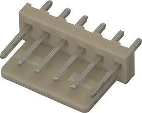 OWF-6, Вилка на плату 2.50мм прямая открытая