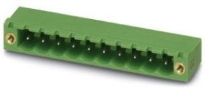 1924185, Pluggable Terminal Blocks 12 Pos 5.08mm pitch Through Hole Header