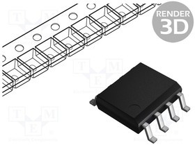 LM2904BIDR, Operational Amplifiers - Op Amps Dual, 36-V, 1.2-MHz operational amplifier with -40°C to 125°C operation 8-SOIC -40 to 125