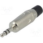 KS3P, CONNECTOR, STEREO PLUG, 3.5MM, CABLE