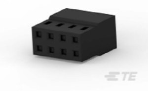 2316108-8, AMPMODU Female PCB Connector Housing, 2mm Pitch, 8 Way, 2 Row