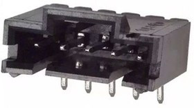 5-103634-4, Проводные клеммы и зажимы LATCHING HDR SHRD 4P W/O HOLD-DN TIN CONT