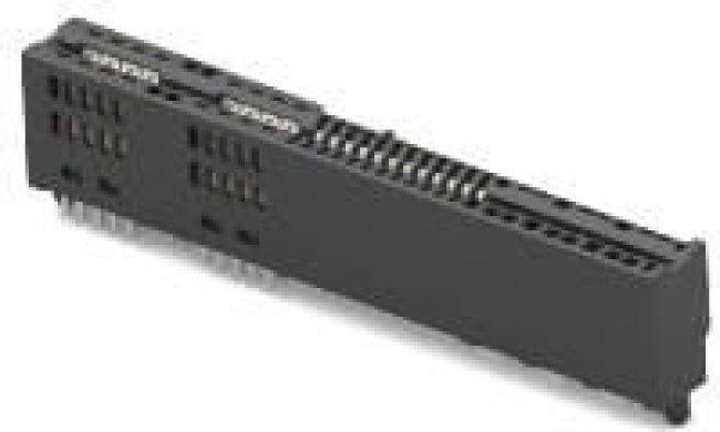 2322260-1, Conn Card Edge RCP 10Power/24Signal POS Solder ST Thru-Hole