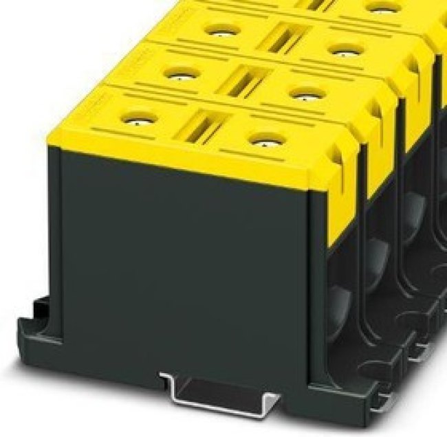 1086504, DIN Rail Terminal Blocks UBAL 150 FE Term Block;1POS;290A