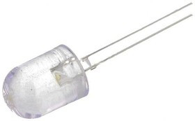 OSM5DKA131B, LED; 10mm; white warm; 14400?18000mcd; 30°; Front: convex; 2.8?3.6V