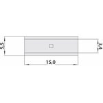 08-0742, Соединительная гильза L-15 мм 4-6 мм² (ГМЛ (DIN) 6) 08-0742, Соединительная гильза L-15 мм 4-6 мм² (ГМЛ (DIN) 6)
