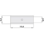 08-0742, Соединительная гильза L-15 мм 4-6 мм² (ГМЛ (DIN) 6) 08-0742, Соединительная гильза L-15 мм 4-6 мм² (ГМЛ (DIN) 6)