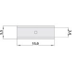 08-0742, Соединительная гильза L-15 мм 4-6 мм² (ГМЛ (DIN) 6) 08-0742, Соединительная гильза L-15 мм 4-6 мм² (ГМЛ (DIN) 6)