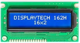 162H CC BC-3LP 162H Alphanumeric LCD Display, White on, 2 Rows by 16 Characters, Transmissive 162H CC BC-3LP 162H Alphanumeric LCD Display, White on, 2 Rows by 16 Characters, Transmissive