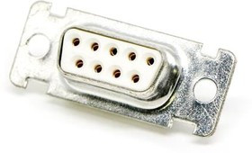 DE9SVT, D-Sub Standard Connectors DSUB 9F PCB STR GF TIN