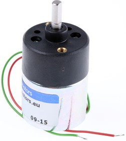 L149-6-21, DC Motor, 27 mm, with Gearbox 21:1 6 VDC