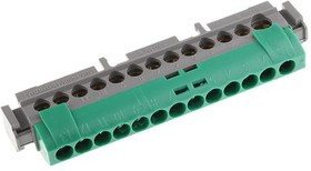 004834, Колодка Земляная 12х16+1х25мм.кв