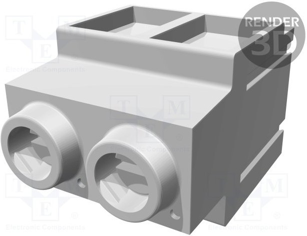 14020225402000, Зажимная рейка для печатных плат, угловой 90°, 10,16мм, на PCB