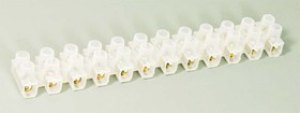 Клеммная колодка 6мм x 12 контактов под винт, 6А, PA12-6A-6mm; Q-824 клеммн колод 6ммx12C\ 6А\12C \\\винт