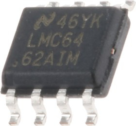 LMC6462AIM/NOPB, LMC6462AIM/NOPB, Precision, Op Amp, RRIO, 50kHz, 5 15 V, 8-Pin SOIC LMC6462AIM/NOPB, LMC6462AIM/NOPB, Precision, Op Amp, RRIO, 50kHz, 5 15 V, 8-Pin SOIC