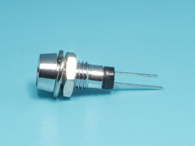 LA03W/G, Светодиод в корпусе d=8мм зеленый 12,0мКд