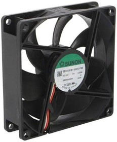 EE92251B1-F99-A, Вентилятор осевой, 12ВDC, 92x92x25мм, 87,48м3/ч, 34дБА EE92251B1-F99-A, Вентилятор осевой, 12ВDC, 92x92x25мм, 87,48м3/ч, 34дБА