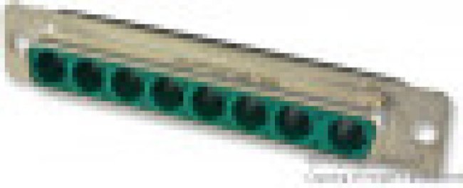 DC8W8PA00LF, D-Sub Mixed Contact Connectors C 37 way shell Pin