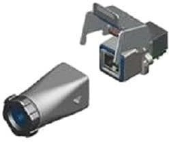 ID550-000, Modular Connectors / Ethernet Connectors RJ45 PLUG ASSY IP67 NICKEL