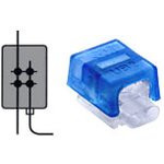 Соединитель Corning Scotchlok UB2A-BOX подпараллеливания жил 26-19AWG синий (упак.:100шт)