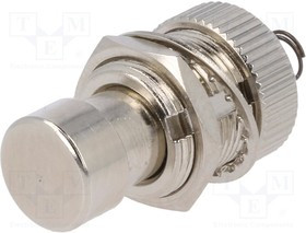 FC7125, Приводной рычаг, Подсвет: нет, Кнопка: круглая, выступающая