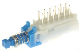 SPUJ193700, Pushbutton Switches HORZ LATCHING 4 POLE