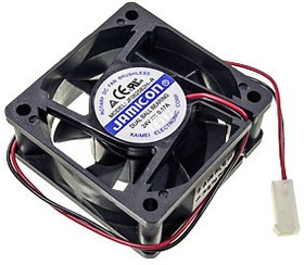 JF0625B2H--R (JF0625B2H-001C066R) (4500RPM) 24V/0,17A (60х60х25) B(подшипник) CFM21,44/dBA34,1 Jamicon вентилятор с разъемом 2 конт.MOLEX 52