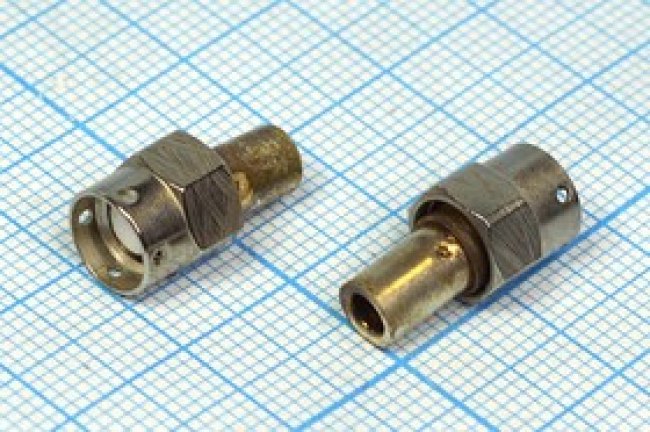 Высокочастотный разъём СР50-726ФВ, вилка на кабель; 276 СР50-726ФВ\каб\М6\[вилка]