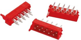 690357100872, WR-MM Series Straight Surface Mount PCB Header, 8 Contact(s), 2.54mm Pitch, 2 Row(s), Shrouded