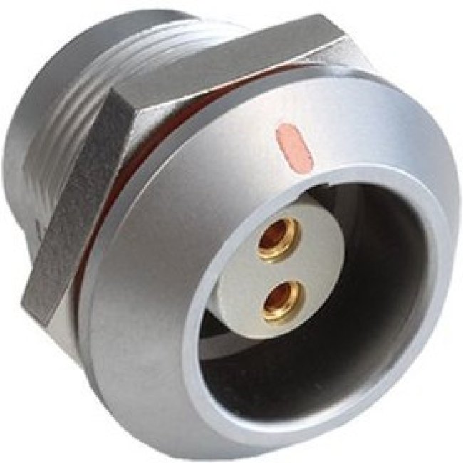 PPCFGG1B08CLAD, Circular Push Pull Connectors 44.7mmx11.9xmmx11.9mm 8 Contacts Straight Plug 1X Series Push Pull Connector
