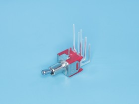 PST-62AR2, Тумблер мини 6 конт.пр.уг. DPDT (on-on) (B070EW)