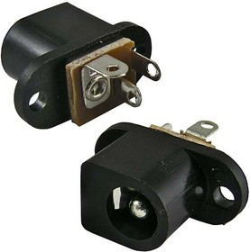 TC-017 2.4mm, Разъём питания штырьковый TC-017 2.4 мм, монтаж на панель