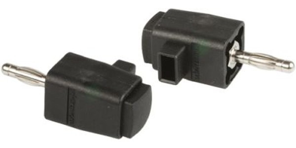 DK799 BLK, Black Male Banana Plug, 4 mm Connector, Tab Termination, 16A, 30 V ac, 60V dc, Nickel Plating DK799 BLK, Black Male Banana Plug, 4 mm Connector, Tab Termination, 16A, 30 V ac, 60V dc, Nickel Plating