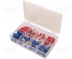 ST-ASS-150, Набор наконечники, изолированный, 150шт