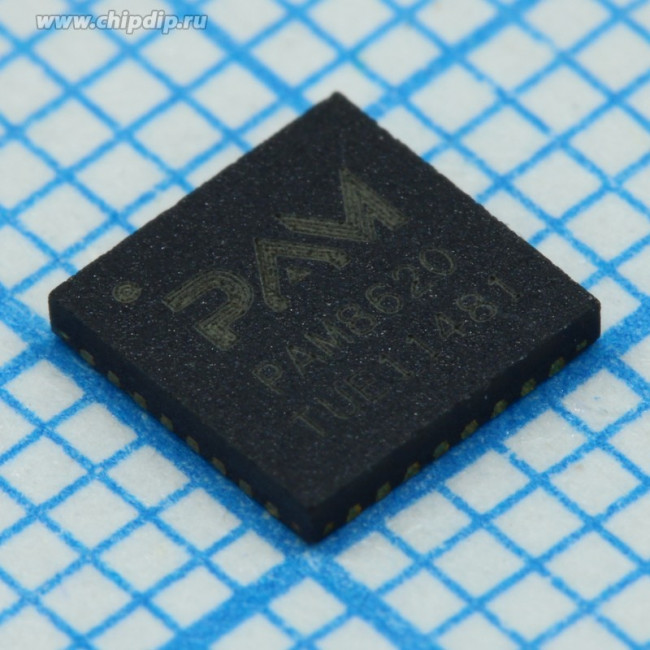 PAM8620TR, Audio Amplifiers 15W STEREO FILTERLSS AUDIO AMP