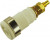 972354107, White Female Banana Socket, 4 mm Connector, Solder Termination, 32A, 1000V ac/dc, Gold