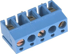 300-032-12, Клеммник винтовой, 3-контактный, 10мм, прямой