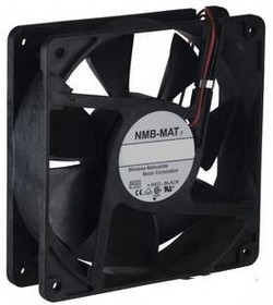 4712KL-07W-B49-P00, DC Fans DC Tubeaxial Fan, 119x119x32mm, 48VDC, 112CFM, Flange, 3x Lead Wire, Lock Sensor