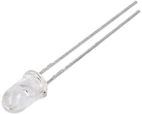 HLMP-EG08-WZ000, Standard LEDs - Through Hole Red, 626nm 8 Deg, 16000mcd(max) HLMP-EG08-WZ000, Standard LEDs - Through Hole Red, 626nm 8 Deg, 16000mcd(max)