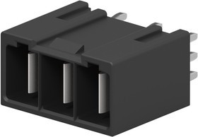 2204585-3, Прямоугольный разъем питания, 3 контакт(-ов), ELCON Mini, Монтаж в Сквозное Отверстие