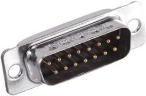 L717DA15PV, D-Sub Standard Connectors Dsub, Machined Pin 7.5A, Straight PCB Thru Hole, Cnt Length=2.4mm (.095in), Cnt =1.02mm (.040in), 15 P L717DA15PV, D-Sub Standard Connectors Dsub, Machined Pin 7.5A, Straight PCB Thru Hole, Cnt Length=2.4mm (.095in), Cnt =1.02mm (.040in), 15 P