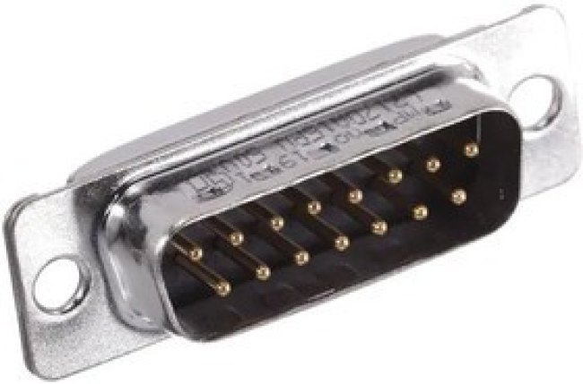 L717DA15PV, D-Sub Standard Connectors Dsub, Machined Pin 7.5A, Straight PCB Thru Hole, Cnt Length=2.4mm (.095in), Cnt =1.02mm (.040in), 15 P L717DA15PV, D-Sub Standard Connectors Dsub, Machined Pin 7.5A, Straight PCB Thru Hole, Cnt Length=2.4mm (.095in), Cnt =1.02mm (.040in), 15 P